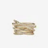 Ferragamo All-over Crystal-embellished Ring