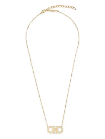 FERRAGAMO GOLDEN GANCINI NECKLACE