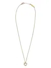 Ferragamo Gancini Torchon Pendant Necklace