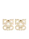 Ferragamo Four Gancini Clip On Earrings