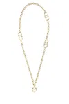 Ferragamo Chain Link Pendant Necklace