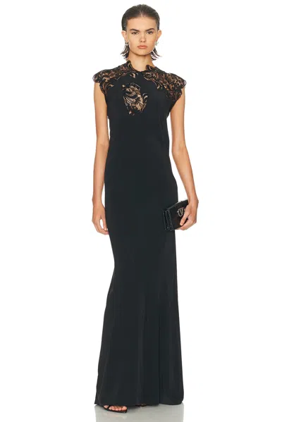 Ferragamo Gown In Black