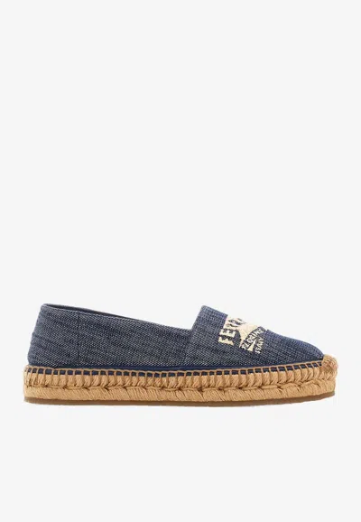 Ferragamo Woman Denim Espadrilles