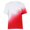 Ferragamo Gradient-dye Cotton T-shirt In ["white"]