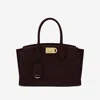 Ferragamo Grained Leather Handbag