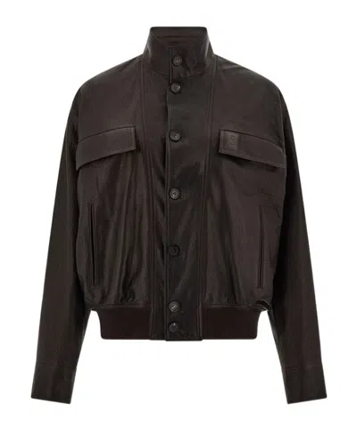 FERRAGAMO LEATHER JACKET
