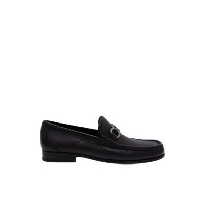 Ferragamo Grandioso 4 Men's Loafers In Black