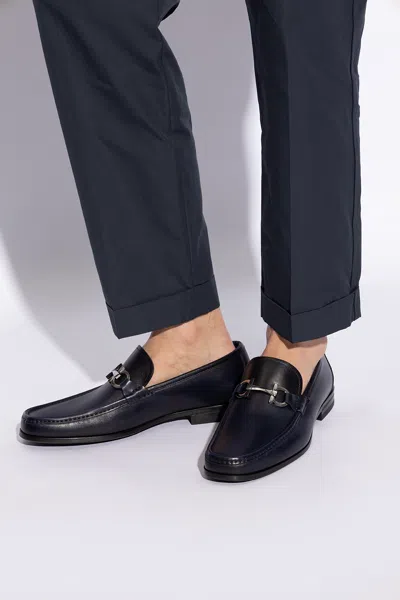 Ferragamo Men's Loafers & Slippers In Black