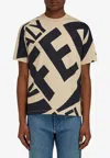 Ferragamo Logo-print T-shirt In Multicolor