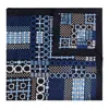Ferragamo Scarf With Print In Blue