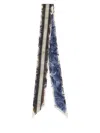 Ferragamo 'engraving' Print Bandeau Scarf