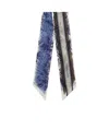 Ferragamo Gravure Print Silk Bandeau