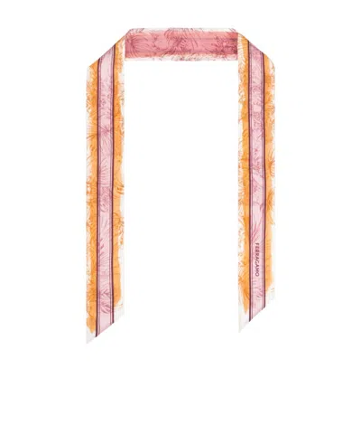 FERRAGAMO FERRAGAMO GRAVURE PRINTED BANDEAU