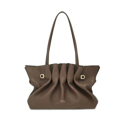 Ferragamo Soft-bag (s) In Brown