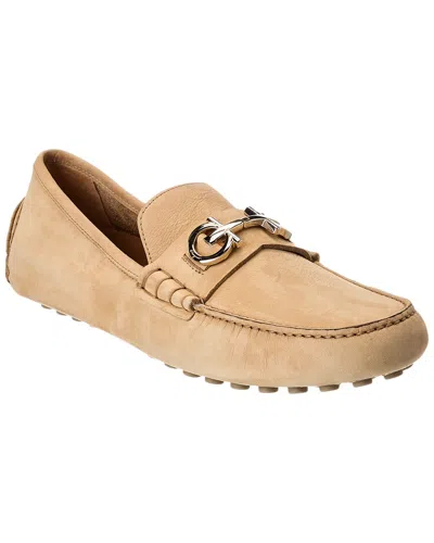 Ferragamo Grazioso Leather Loafer In Brown