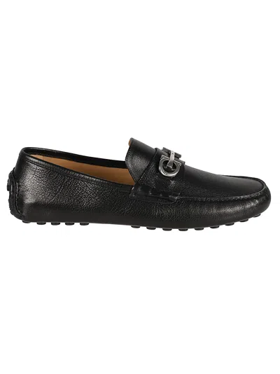 Ferragamo Grazioso Loafers In Black