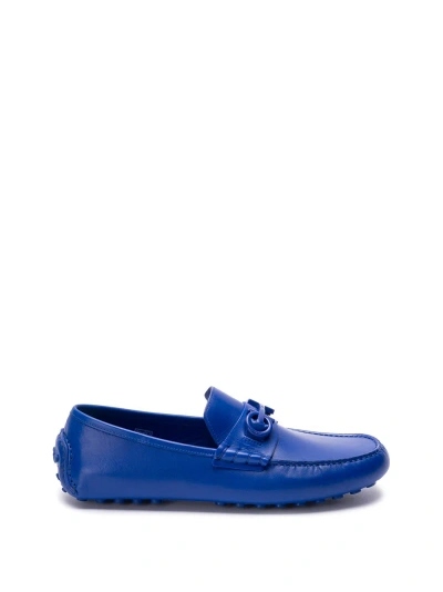 Ferragamo `grazioso` Loafers In Blue