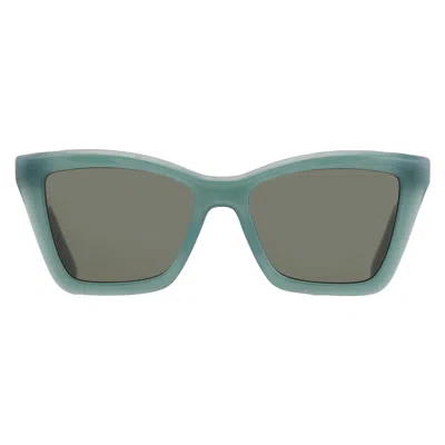 Ferragamo Green Cat Eye Ladies Sunglasses Sf2039se 339 53