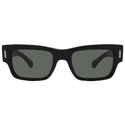 Ferragamo Green Rectangular Men's Sunglasses Sf2011s 001 53 In Black