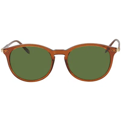 Ferragamo Green Round Sunglasses Sf911s 210 53 In Brown