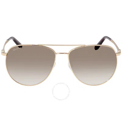 Ferragamo Grey Gradient Pilot Sunglasses Sf157s 717 60