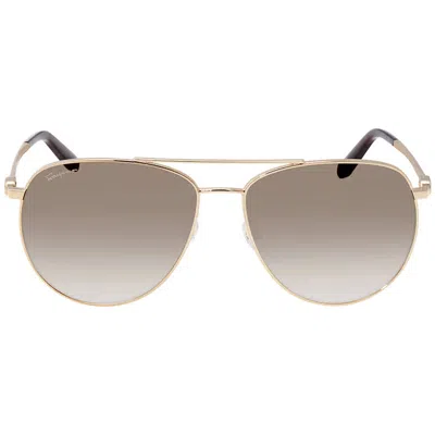 Ferragamo Grey Gradient Pilot Sunglasses Sf157s 717 60 In Neutral