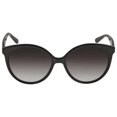 Ferragamo Grey Gradient Round Ladies Sunglasses Sf1071s 001 58 In Brown