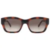 Ferragamo Grey Gradient Square Ladies Sunglasses Sf1012s 214 53 In Multi