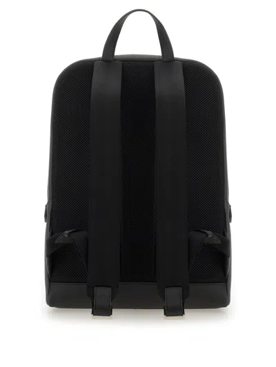 Ferragamo Grey Polyurethane Backpack