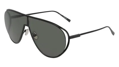 Ferragamo Grey Shield Ladies Sunglasses Sf323s 001 63
