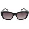 Ferragamo Grey Square Ladies Sunglasses Sf1012s 001 53 In Black
