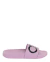 Ferragamo Groovy Dual Gancini Slides