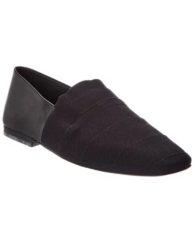 FERRAGAMO FERRAGAMO GROS GROSGRAIN & LEATHER LOAFER