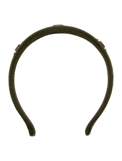 Pre-owned Ferragamo Grosgrain Headband In Multi