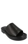 Ferragamo Guione Slide Sandal In Black