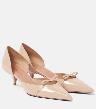 Ferragamo Detailed Pumps In Beige