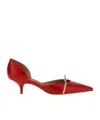 Ferragamo Gyoia Pointed High Heels In Red