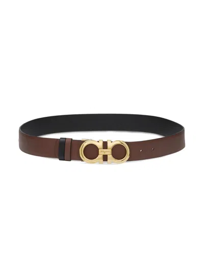 Ferragamo H35 Belt In Brown
