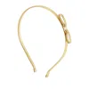 Ferragamo Mini-bow Headband In Gold