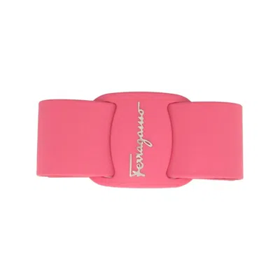 Ferragamo Hair Clip In Purple