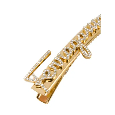 Ferragamo Hair Clip In Yellow
