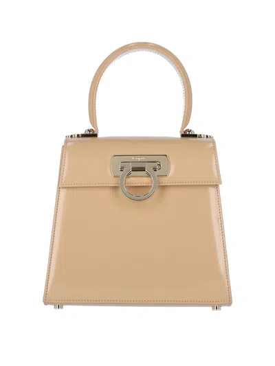 Ferragamo Handbag In Beige