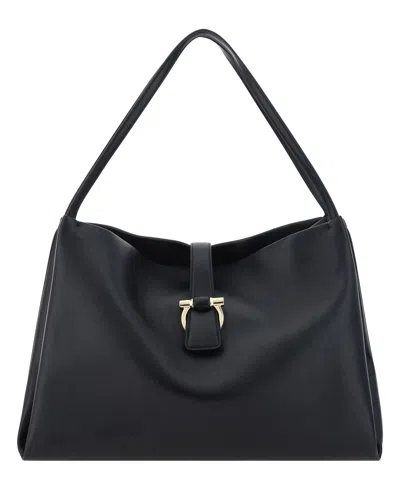 Ferragamo Handbag In Black