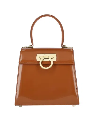 Ferragamo Handbag In Brown