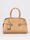 Ferragamo Handbag  Woman Color Beige In Sand