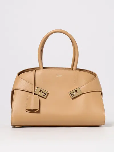 Ferragamo Handbag  Woman Color Beige In Sand