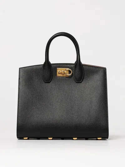 FERRAGAMO HANDBAG FERRAGAMO WOMAN COLOR BLACK,423949002