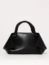Ferragamo Women Small Scarf Handbag In Black
