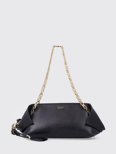 FERRAGAMO SHOULDER BAG FERRAGAMO WOMAN COLOR BLACK,H64930002