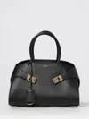 Ferragamo Salvatore  Hug Small Leahter Tote Bag In Black